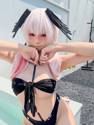 咬一口兔娘ovo (Yaokoututu) - 8月作品『下江小春 泳装』 Honey_81_uhjd