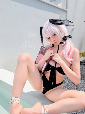 咬一口兔娘ovo (Yaokoututu) - 8月作品『下江小春 泳装』 Honey_84_satc