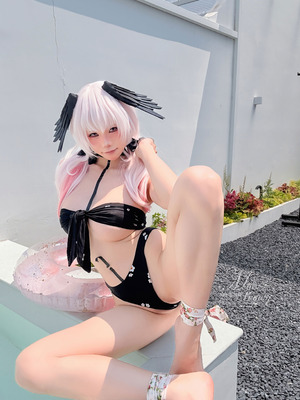 咬一口兔娘ovo (Yaokoututu) - 8月作品『下江小春 泳装』 Honey_86_muyn