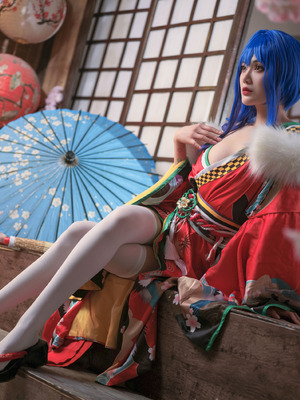 一米八的大梨子 - 碧蓝航线 圣路易斯 和服_15_vymq