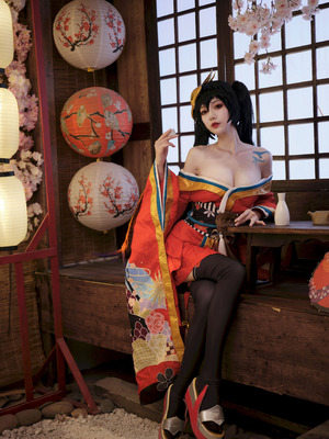 一米八的大梨子 - 碧蓝航线 大凤 和服_02_wcxo