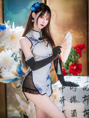 羽生三未 - 艳娘幻梦谭 瓶儿 青花瓷旗袍