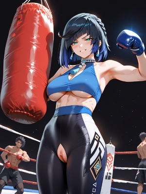 [Allenby] Yelan Blacked in the Gym_0005