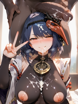 [Allenby] Kujou Sara Blacked in Public_0015