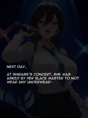 [Allenby] Shirase Sakuya Blacked Idol_0023