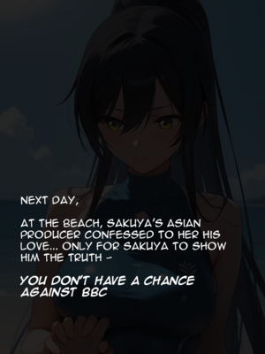 [Allenby] Shirase Sakuya Blacked Idol_0028