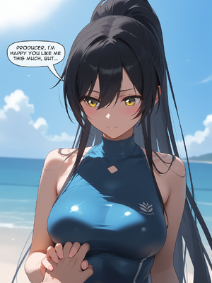 [Allenby] Shirase Sakuya Blacked Idol_0029