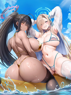 [O.N Art Works (Oni-noboru)] Beyond Blue 4.0＋3.0 (ブルーアーカイブ) [DL版]_49_sqjh