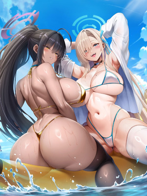 [O.N Art Works (Oni-noboru)] Beyond Blue 4.0＋3.0 (ブルーアーカイブ) [DL版]_51_dmcy