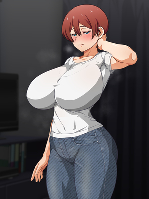 (同人CG集) [くにふとわーく (くにふと)] 彼女にするなら母親一択でしょ！_009