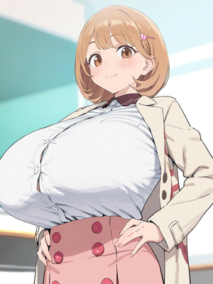 雷門AIショップ - Ryoka Naru○ – The Junior I Was After Gets Cucked by an Old Man [Uncensored] (Patreon) [AI Generated]_001_00004_