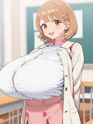 雷門AIショップ - Ryoka Naru○ – The Junior I Was After Gets Cucked by an Old Man [Uncensored] (Patreon) [AI Generated]_002_00003_