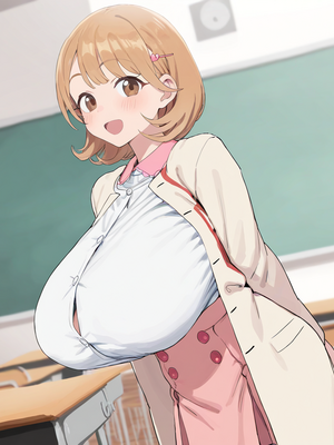 雷門AIショップ - Ryoka Naru○ – The Junior I Was After Gets Cucked by an Old Man [Uncensored] (Patreon) [AI Generated]_002_00004_