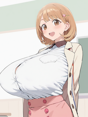 雷門AIショップ - Ryoka Naru○ – The Junior I Was After Gets Cucked by an Old Man [Uncensored] (Patreon) [AI Generated]_002_00010_