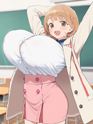 雷門AIショップ - Ryoka Naru○ – The Junior I Was After Gets Cucked by an Old Man [Uncensored] (Patreon) [AI Generated]_003_00006_