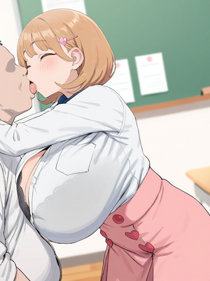 雷門AIショップ - Ryoka Naru○ – The Junior I Was After Gets Cucked by an Old Man [Uncensored] (Patreon) [AI Generated]_007_00007_