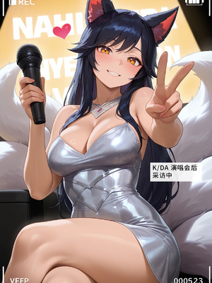 [Allenby] Ahri Blacked Idol