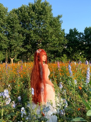 蠢沫沫 – 花丛婚纱_051