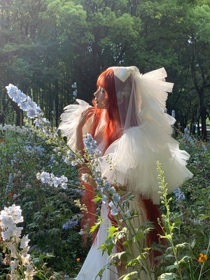 蠢沫沫 – 花丛婚纱_054