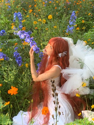 蠢沫沫 – 花丛婚纱_055