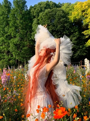 蠢沫沫 – 花丛婚纱_056