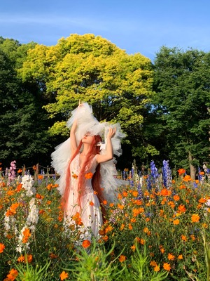 蠢沫沫 – 花丛婚纱_058