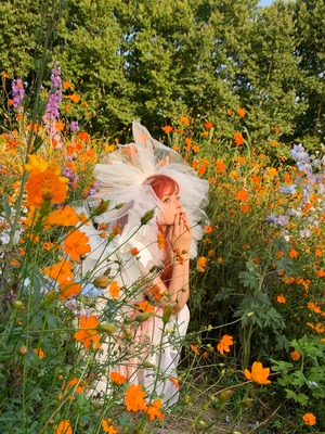 蠢沫沫 – 花丛婚纱_059