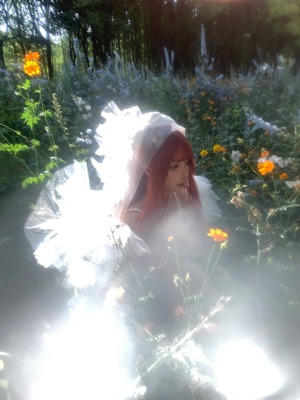 蠢沫沫 – 花丛婚纱_065