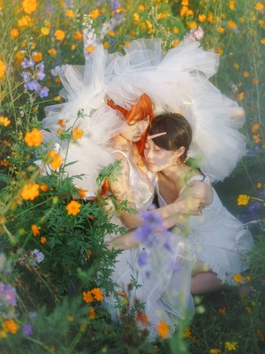 蠢沫沫 – 花丛婚纱_032