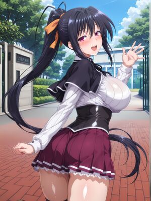 [EroMomo] Himejima Akeno [AI Generated]_007_Himejima_7