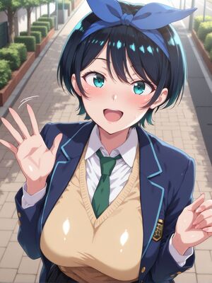 EroMomo - Ruka Sarashina 更科瑠夏 (Patreon) (AI Generated)_006_Ruka_6