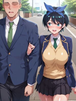 EroMomo - Ruka Sarashina 更科瑠夏 (Patreon) (AI Generated)_009_Ruka_9