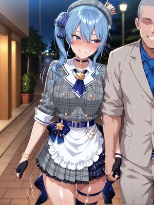 EroMomo - Hoshimachi Suisei 街すいせい (Patreon) (AI Generated)_006_Suisei_6