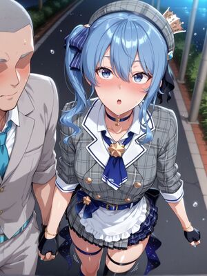 EroMomo - Hoshimachi Suisei 街すいせい (Patreon) (AI Generated)_007_Suisei_7