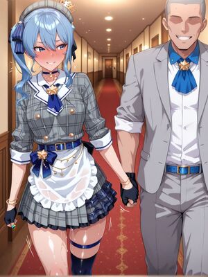 EroMomo - Hoshimachi Suisei 街すいせい (Patreon) (AI Generated)_012_Suisei_12