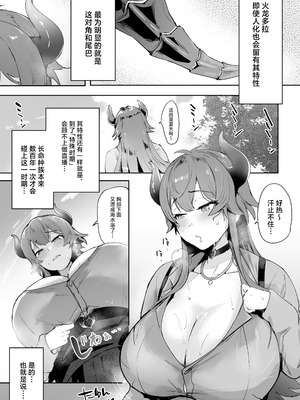 [きつぎの星 (きつぎ)] 汗だくドレイクの放熱 (ドーラ) [中国翻訳] [DL版]_03_ihph