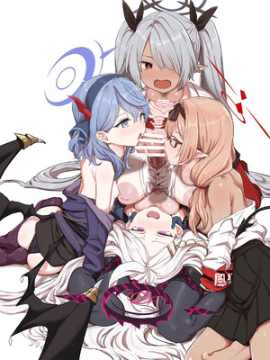 [キノコの王様 (よろず)] Dick Neck Mix! 4 ブルアカ中心 首チンコ合同誌 Vol.4 (ブルーアーカイブ) [DL版]_003_vjfm