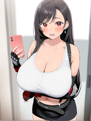 雷門AIショップ - Tifa Big Boobs Delivery[Uncensored] (Patreon) [AI Generated]_006_01_6