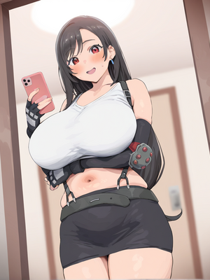 雷門AIショップ - Tifa Big Boobs Delivery[Uncensored] (Patreon) [AI Generated]_007_01_7