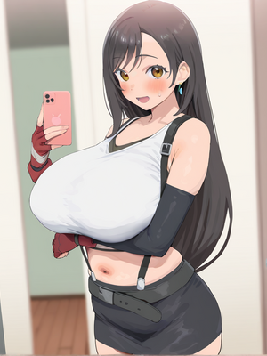 雷門AIショップ - Tifa Big Boobs Delivery[Uncensored] (Patreon) [AI Generated]_009_01_9