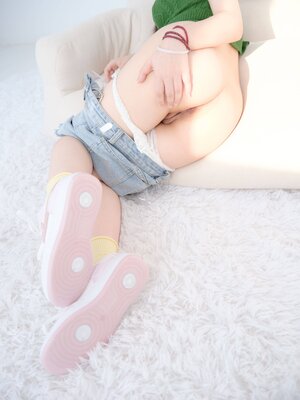 奶昔-私人定制-居家绿背心_066