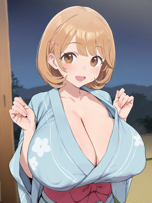 雷門AIショップ - Ryoka Narusawa – Lovey-Dovey Hot Spring Trip with an Older Man [Uncensored] (Patreon) [AI Generated]_001_00006_