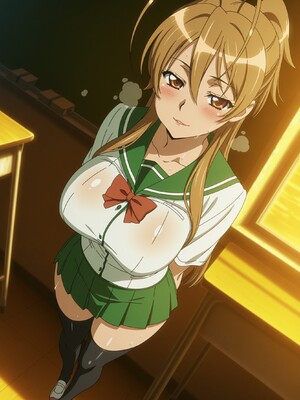 Kawaani - Miyamoto Rei ︱ Highschool of the Dead (EXTRAS) (Patreon) [AI Generated]