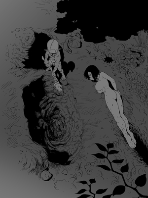 [山場岳 (やまばたけ)] ザコ姦狙いのドM女騎士が本当にゴブリン奴隷にされる話 後編_17_17