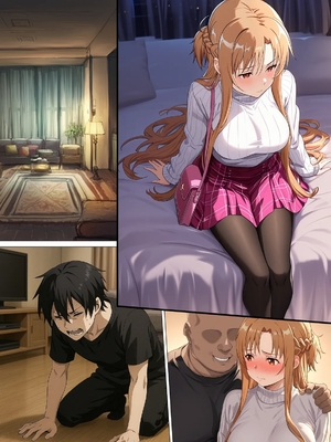 [零の旅人] 寝取られ堕ちるヒロイン SA〇 アスナ5 -借金で嫁を貸出す話3-_165_QqC_SAZ_AXi5_no_004