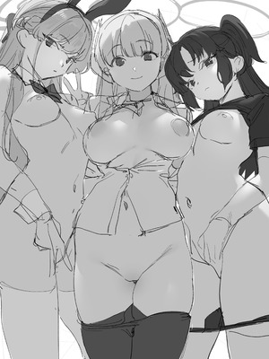 [カムリズム (鬼頭サケル)] カムリズムのブルアカのエロ本の総集編の1 [葱鱼个人汉化] [DL版]_107_qjgs