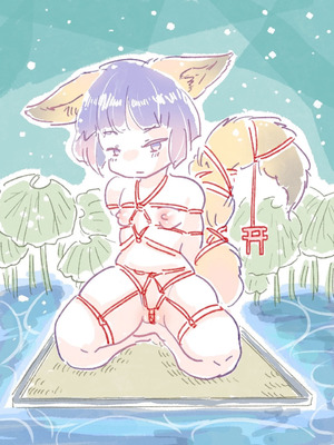 [doma-label (逆卷ドマ)] 水底のフキさま!〜真夏の夜にのじゃロリ狐っ娘と孕ませ交尾した話〜 [DL版] [中国翻译]_68_apry