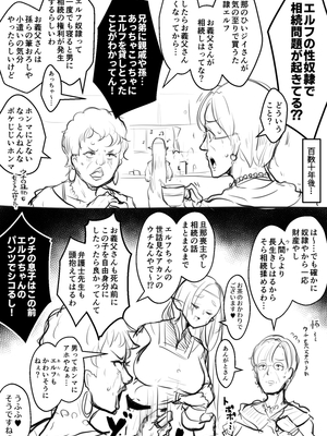 [新春山東省 (ぶかつ)]H性奴隷エルフの相続問題について|性奴隸精靈的繼承問題 1~2[中国翻訳][疏碼][古月个人汉化][DL版]_130