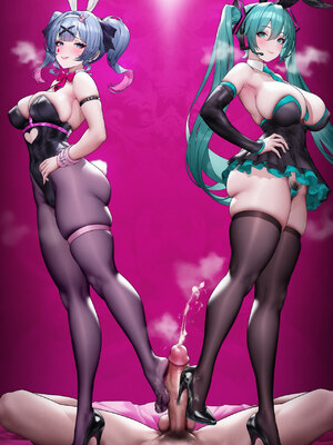 [Tamayuki] Miku & Miku (Rabbit Hole) [AI Generated]_14__14