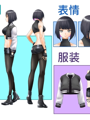 [聖華快楽書店 (しかばねかも)] 闘劇エクスタシー 〜敗北したら肉体を支配される闇の闘技大会開幕〜 [中国翻訳] [DL版]_068_角色設計